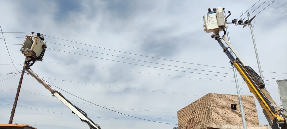 كهرباء ميسان تستحدث مغذي جديد بطاقة 11 كي في