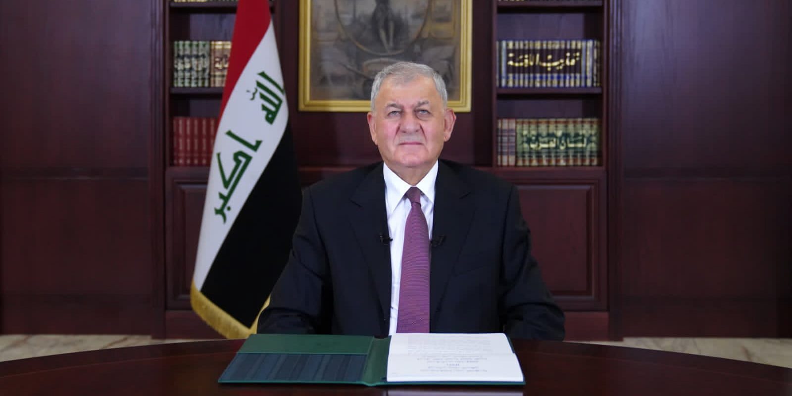 رئيس الجمهورية في ذكرى فاجعة حلبجة يؤكد على ضرورة التكاتف لحماية الوطن