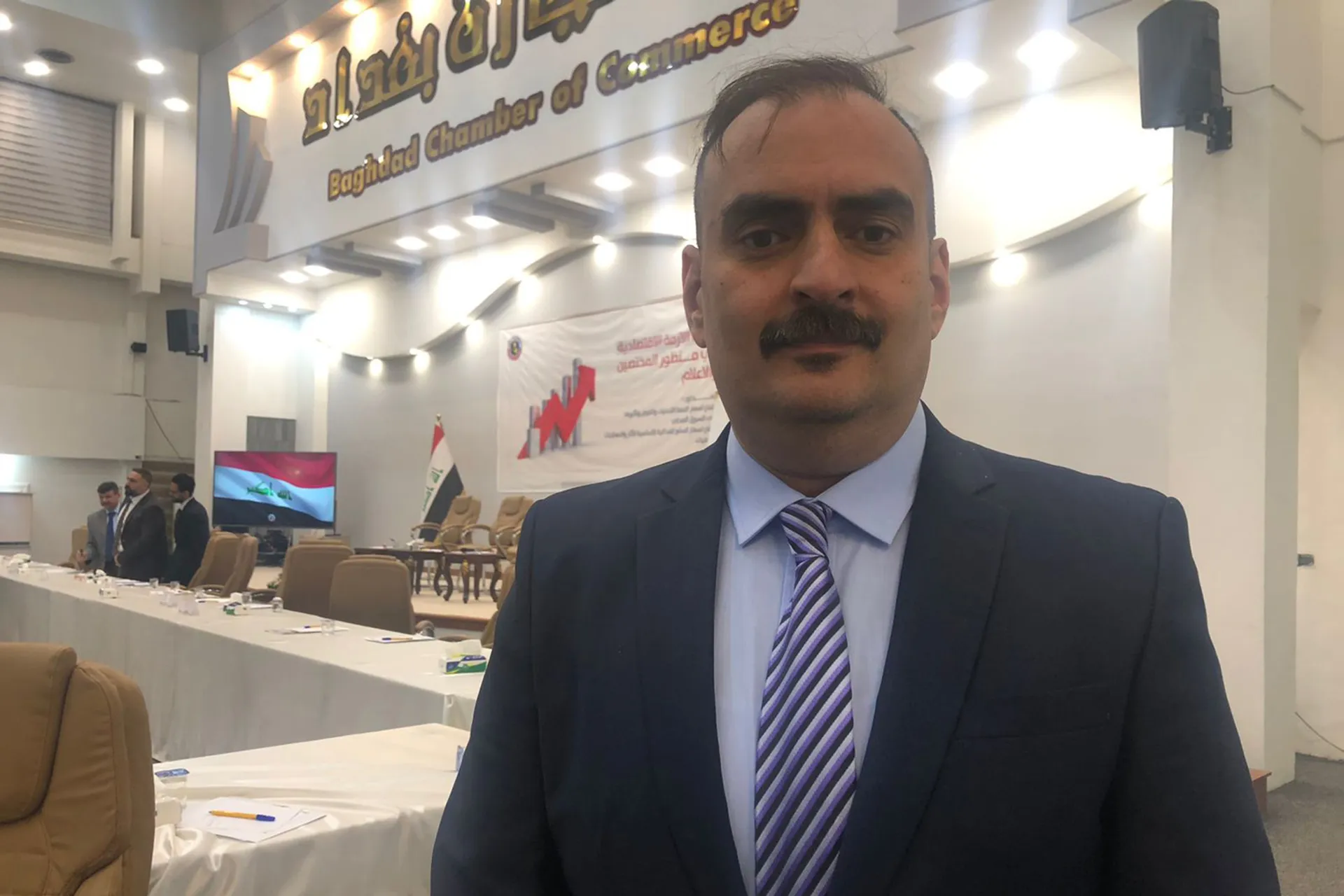 العبيدي: تراجع العراق للمركز الثالث كأكبر مستورد للسلع والبضائع الإيرانية بواقع 4.8 مليار دولار