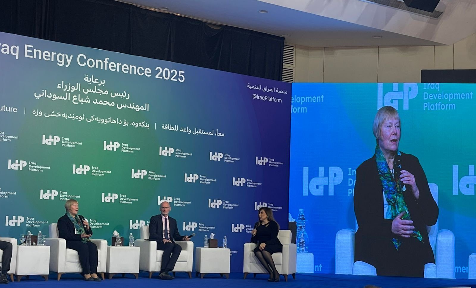 السفيرة الألمانية لدى بغداد: عملنا إعداد تقرير الى حكومتنا عن العراق وماذا قدم من إنجازات
